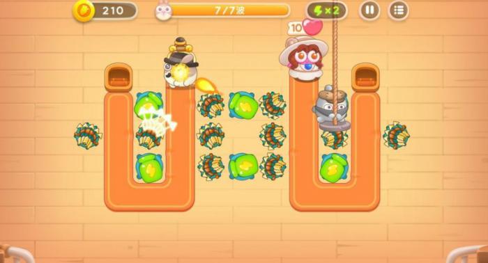 保卫萝卜84关有什么突破口2