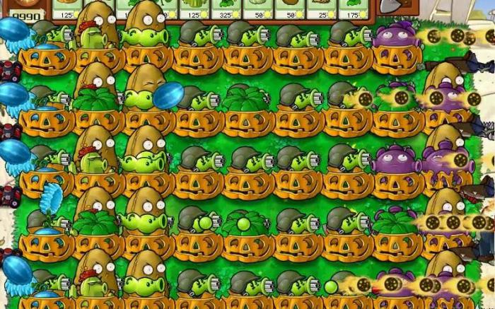 植物大战僵尸怎么摆阵比较好_植物大战僵尸植物摆放策略