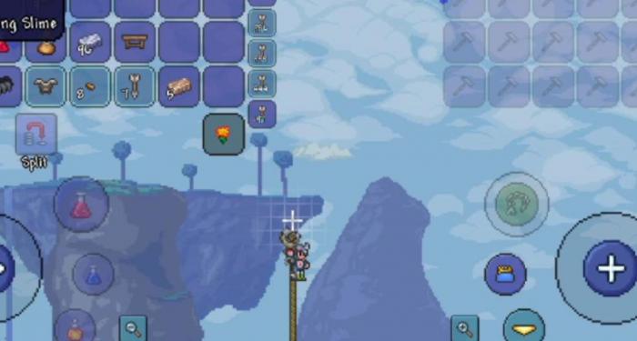 泰拉瑞亚绳子怎么使用_泰拉瑞亚铁绳子