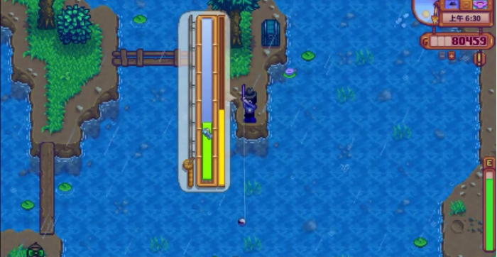 星露谷物语钓鱼如何收杆_星露谷物语收鱼竿