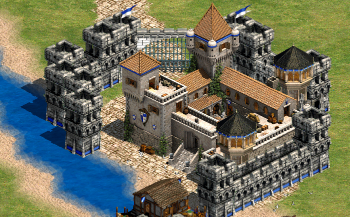 帝国时代2建筑物怎么旋转视角2