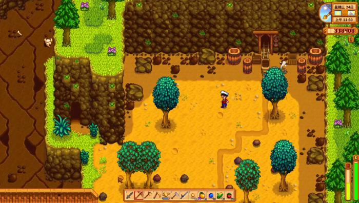 星露谷物语湖边的山洞在哪里_星露谷物语攻略网