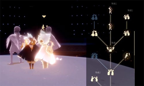 光遇怎么背背飞天2