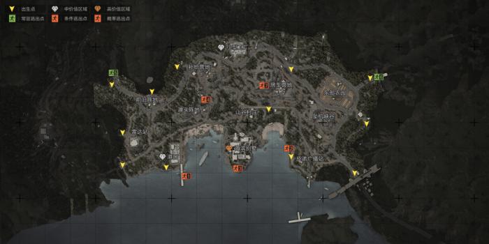 暗区突围山谷村庄在哪2