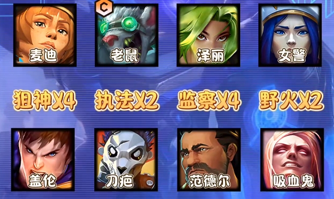 金铲铲之战狙神监察老鼠怎么玩