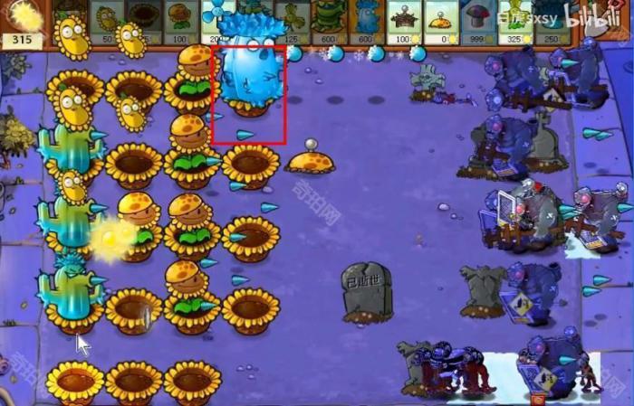 《植物大战僵尸杂交版》挑战模式第40关通关攻略4