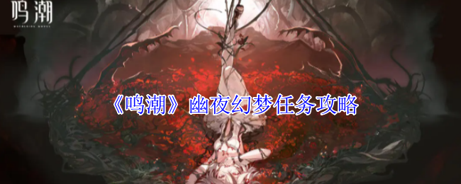 鸣潮幽夜幻梦任务怎么做1