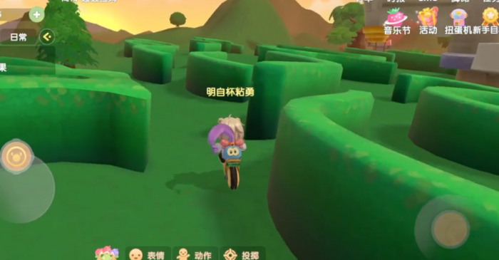 摩尔庄园迷宫花园怎么进去2