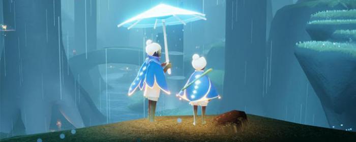 光遇怎么找先祖要雨伞1