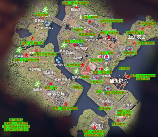 逃离鸭科夫农场镇收集攻略1