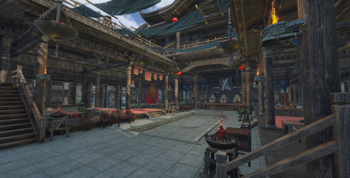 《逆水寒》千人阵营大战地图曝光6