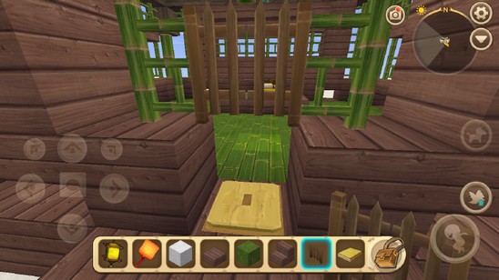 《迷你世界》竹楼建造教程52