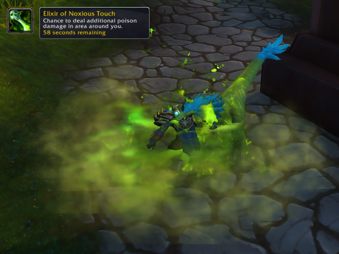 《魔兽世界》炼金药水效果演示1