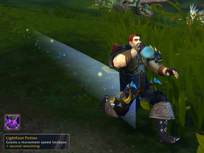 《魔兽世界》炼金药水效果演示3