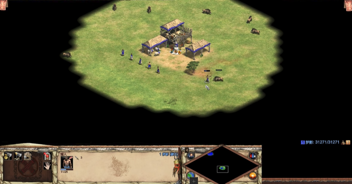 帝国时代2怎么打野猪2