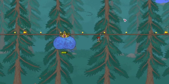 泰拉瑞亚史莱姆王怎么打2