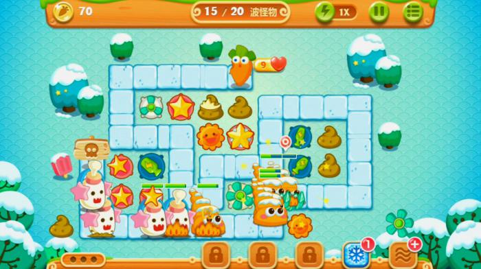 保卫萝卜2第21关怎么玩3