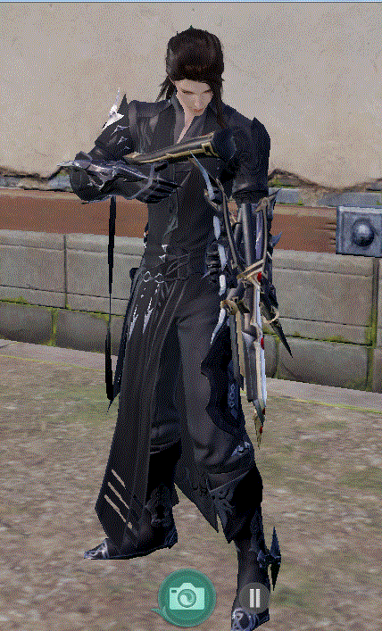 《剑三》重置唐门男新待机动作特效3