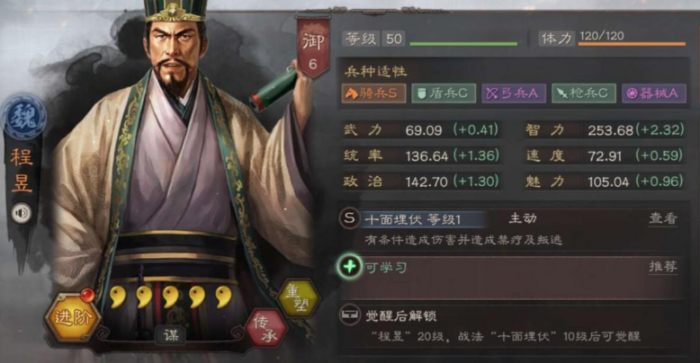 三国志战略版五谋臣强度如何2