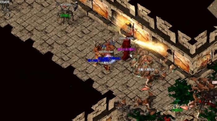 热血传奇屠龙刀哪里爆2