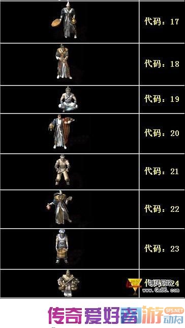 传奇所有免补丁NPC外观图片跟代码2