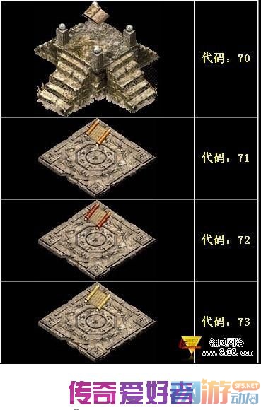 传奇所有免补丁NPC外观图片跟代码13