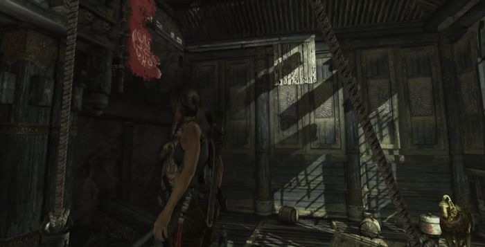 古墓丽影木板那关怎么过3