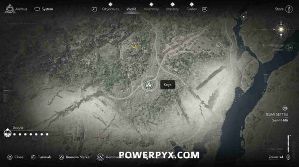 刺客信条影钥匙位置大全4