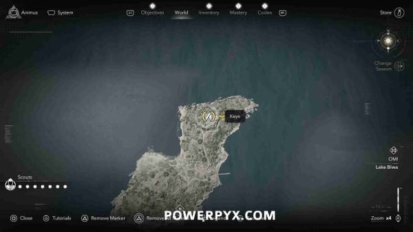 刺客信条影钥匙位置大全22