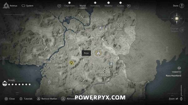 刺客信条影钥匙位置大全29