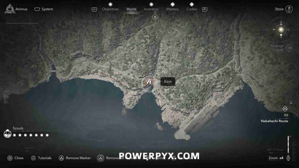 刺客信条影钥匙位置大全44