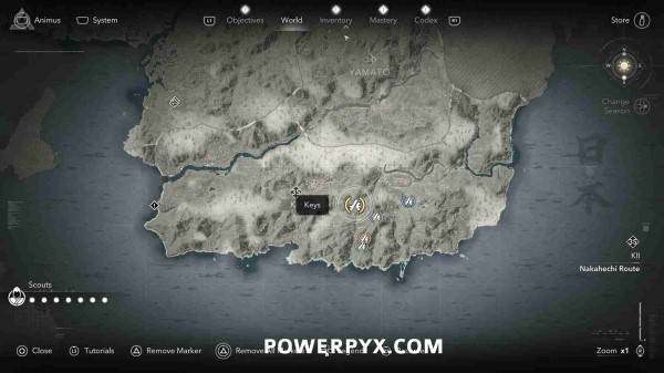 刺客信条影钥匙位置大全55