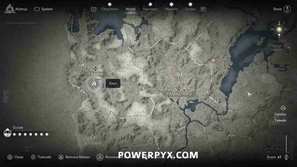 刺客信条影钥匙位置大全69