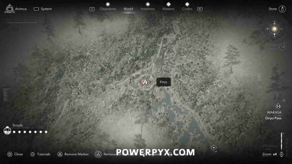 刺客信条影钥匙位置大全74