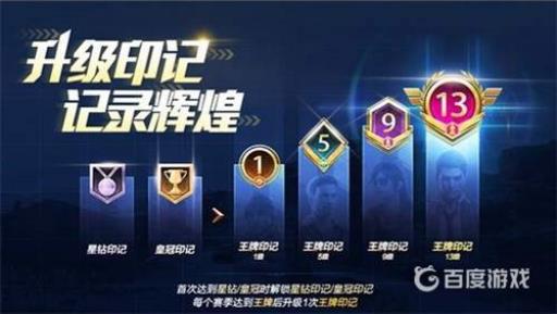 和平精英王牌印记1到13分别是什么颜色?_和平精英王牌印记是什么段位