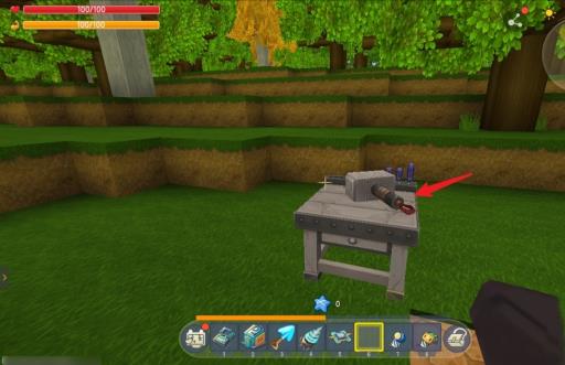 迷你世界怎么做完整的工作台?7