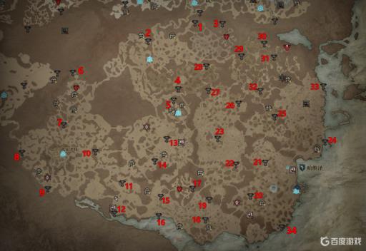 暗黑4莉莉丝祭坛哈维泽位置在哪里?1