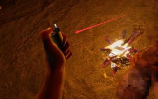 森林怎么把打火机收起来?3