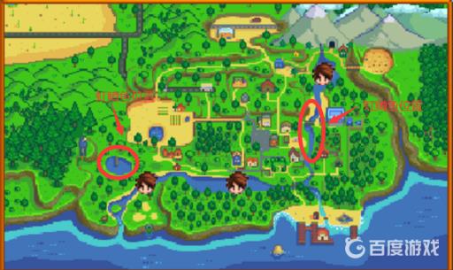 星露谷物语虹鳟鱼在哪钓?2