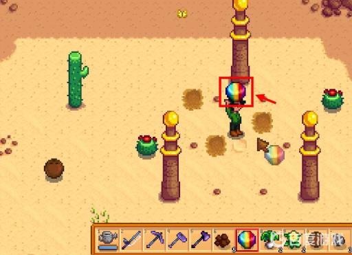 星露谷沙漠柱子怎么献祭?2