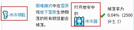 泰拉瑞亚冰冻钥匙模具怎么用?3