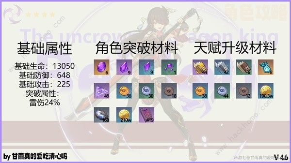 原神4.6北斗养成攻略1