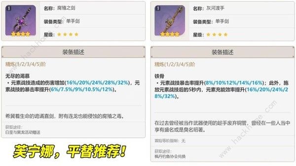 原神静水流涌之辉适合谁5