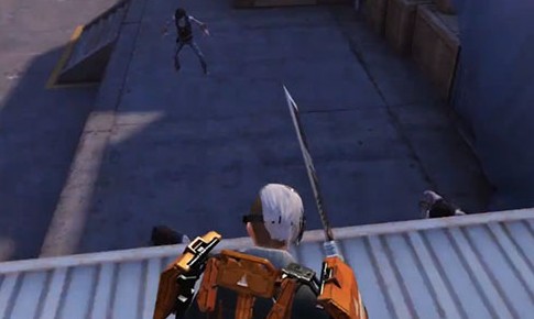 和平精英突变团竞集装箱怎么跳上去3