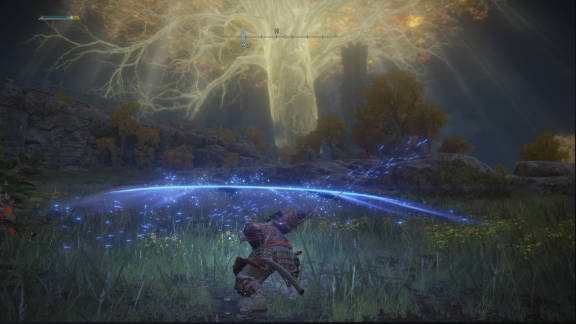 艾尔登法环名刀月隐怎么放剑气2