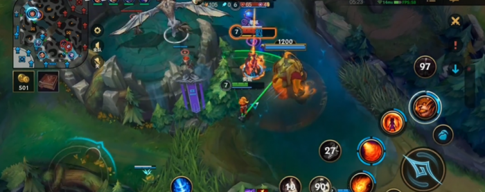 英雄联盟手游火女如何控制熊移动2