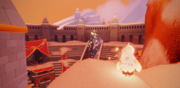 光遇夜幕小镇单人怎么去1