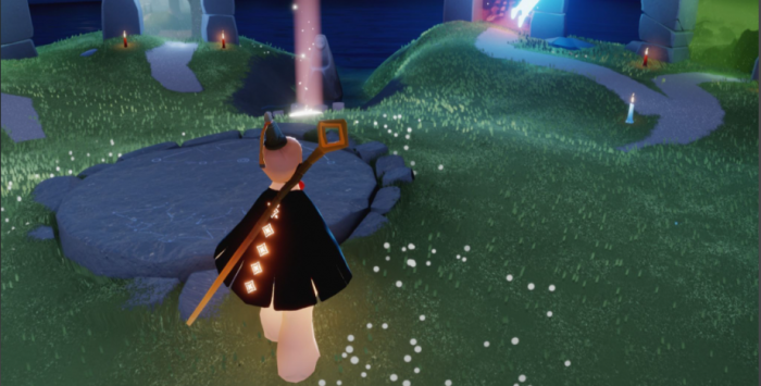 光遇烟花棒如何瞄准1