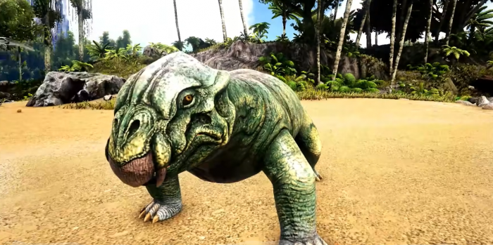 方舟生存进化怎么驯服水龙兽1