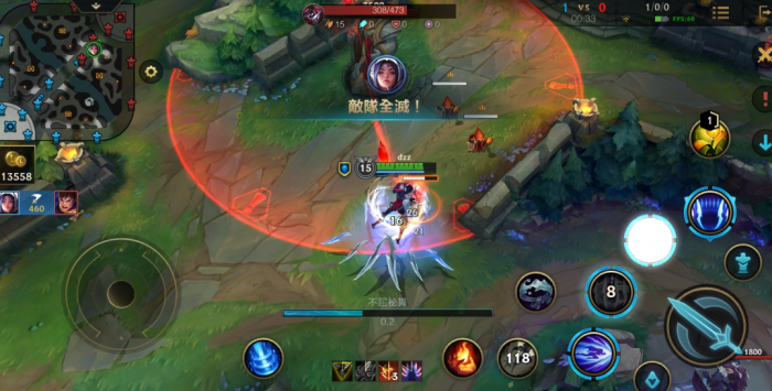 英雄联盟手游用什么好打刀妹1